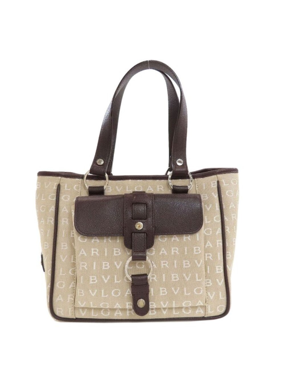 Bvlgari Logomania Tote Bag Canvas
